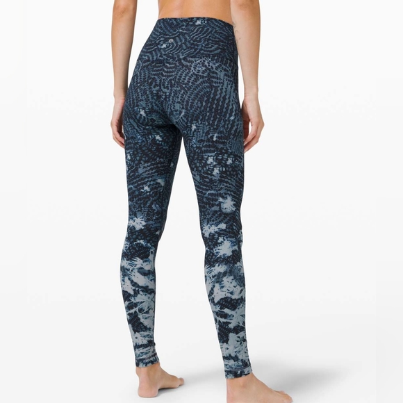 lululemon Align Pant 28" *Engineered Print Color: Indigo Lace Starlight Multi - Picture 3 of 7